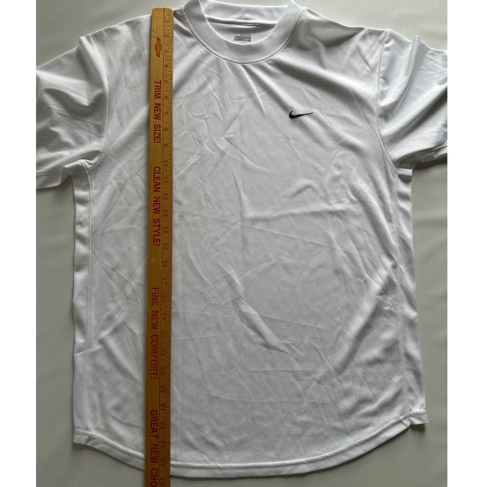 Nike Fit Dry T-Shirt Men's Small White Athletic Training Running Gym‎ Athleisure - Picture 5 of 8